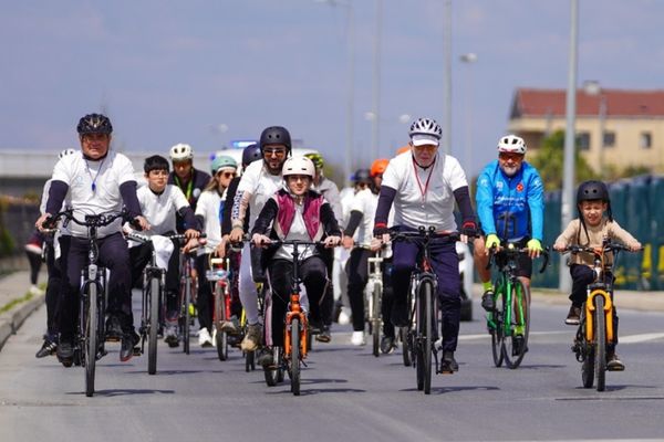 Beylikdüzü’nde “Pedallar Sağlık İçin Dönüyor” etkinliği düzenlendi