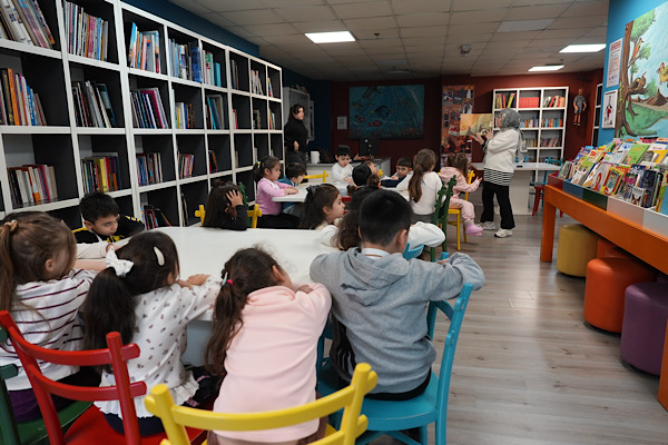 Maltepe’de Kütüphane Haftası kapsamında öğrenci etkinlikleri düzenlendi
