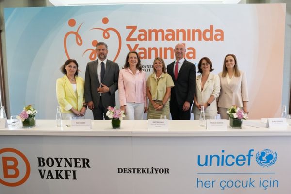 Boyner Vakfı ve UNICEF Türkiye'den 'Zamanında Yanında' projesi