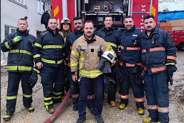 Yalova İtfaiyesi bayram boyunca görev başındaydı