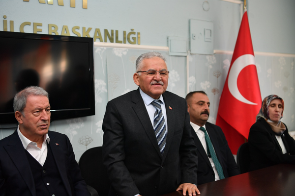 Büyükkılıç'tan Sarıoğlan ve Akkışla'ya ziyaret