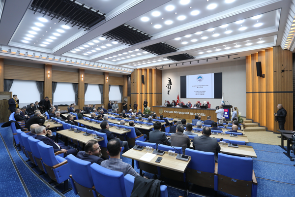 Kayseri Büyükşehir Belediye Meclisi toplandı