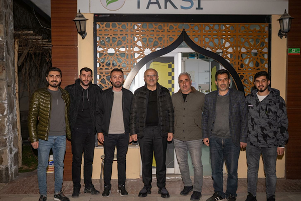 Başkan Er, taksicilerle bir araya geldi