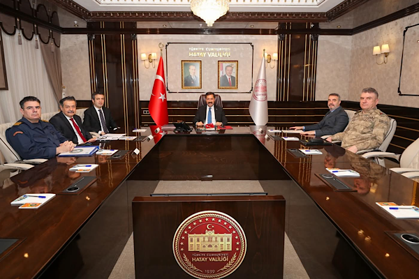 Hatay’da İl Asayiş ve Güvenlik Toplantısı yapıldı