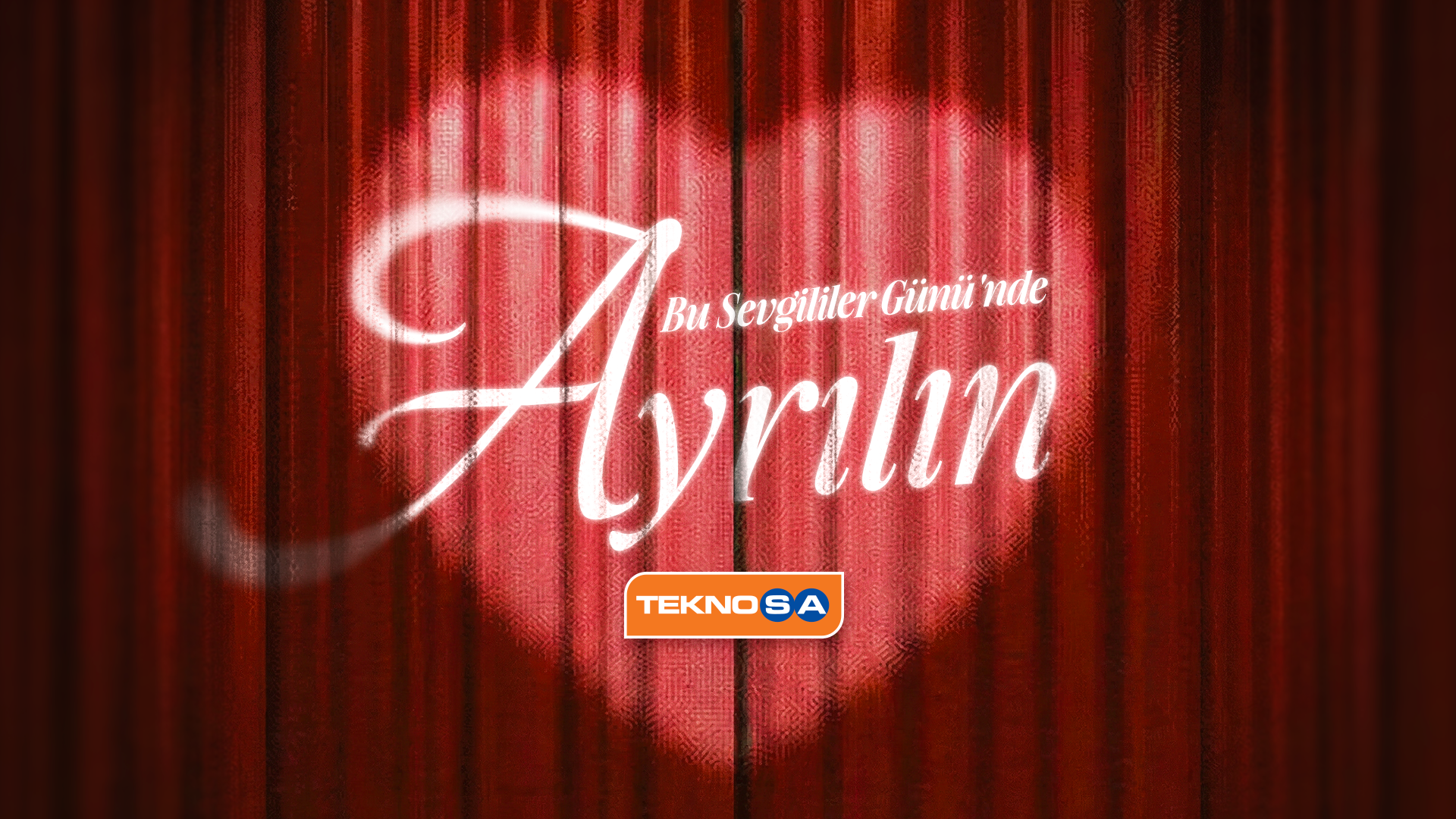 Teknosa’dan Sevgililer Günü’nde kalıpları yıkan kampanya: “Bu Sevgililer Günü’nde Ayrılın”