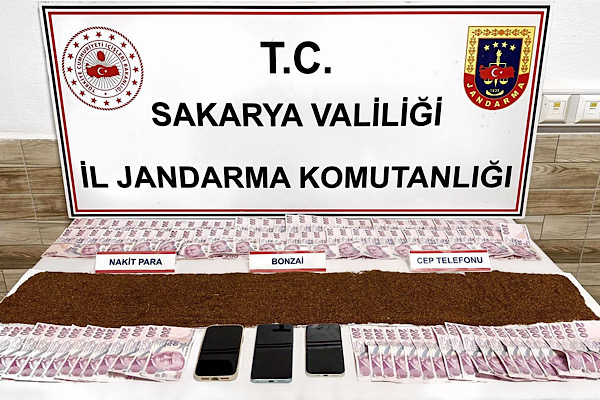 Sakarya’da uyuşturucu operasyonu