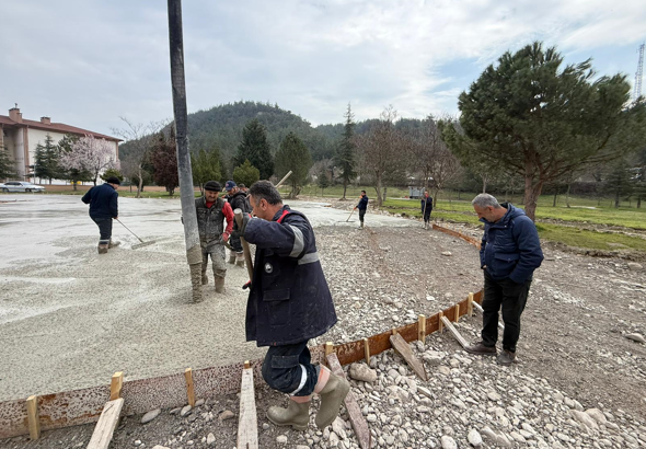 Fatih Mahallesi’nde tema park çalışmaları başladı