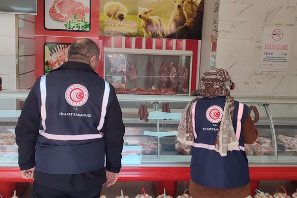 Diyarbakır’da kasaplara haksız fiyat ve etiket denetimi