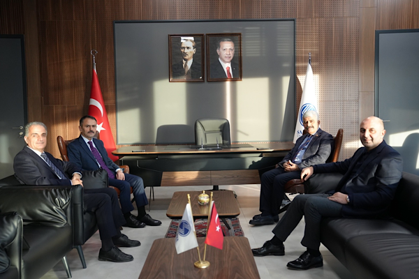 Vali Aktaş'tan, Sakarya Üniversitesi Rektörü Al’a ziyaret 