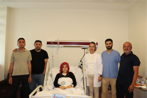 Şanlıurfa'da doğum sonrası inme geçiren anne sağlığına kavuştu