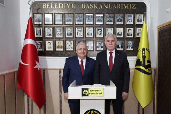 Bakan Güler'den Başkan Memiş'e ziyaret