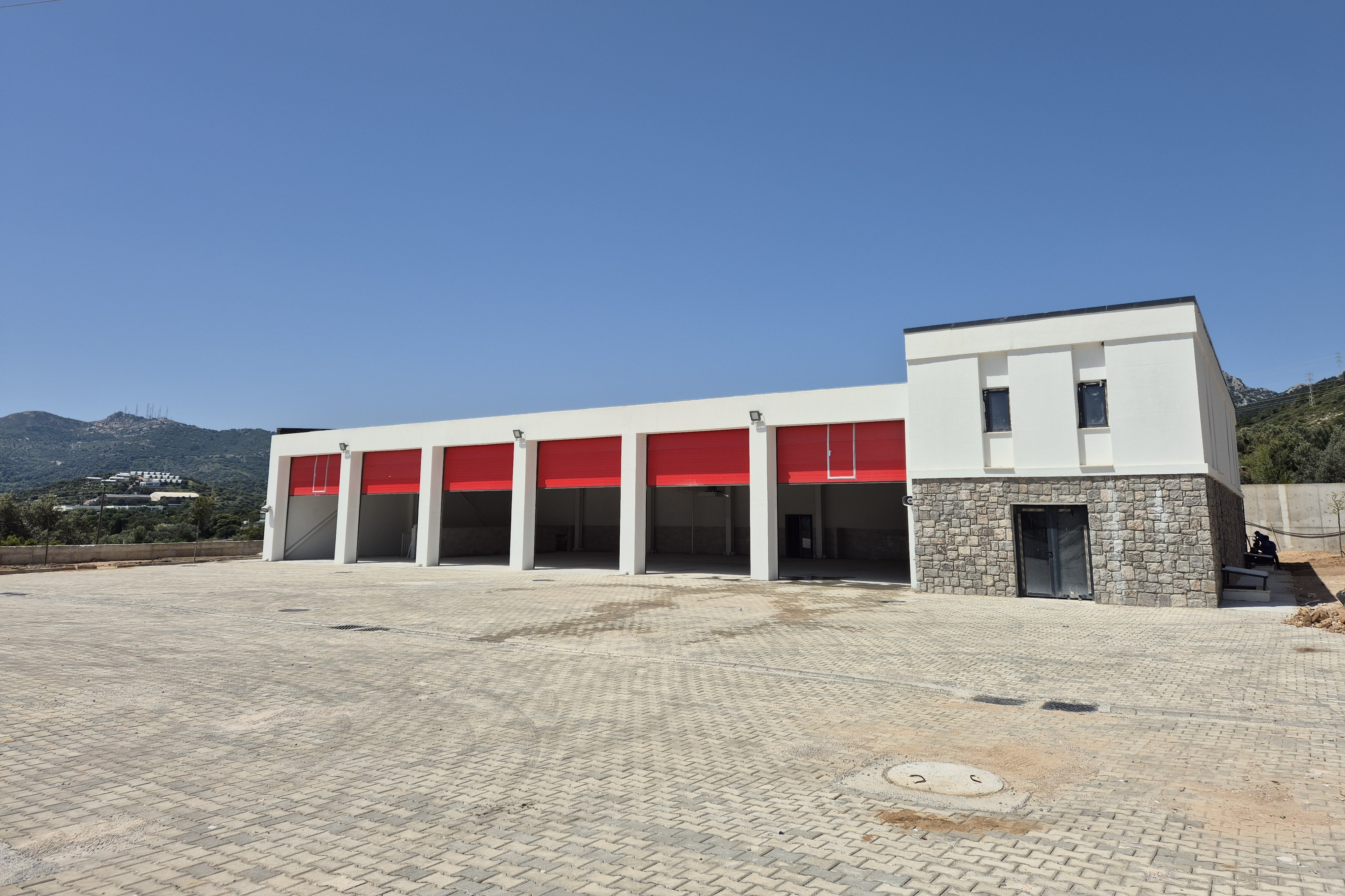 Bodrum’da itfaiye hizmet binasının inşası tamamlandı