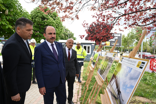 Konya’da yaya güvenliği için üst geçit yapılıyor