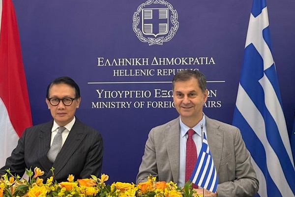 Yunanistan ve Endonezya arasında ekonomik iş birliği görüşmesi