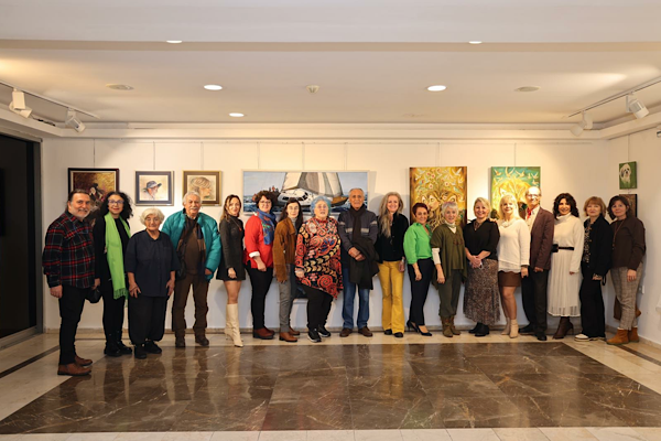 Marmaris’te “Ümit Burada” resim sergisi sanatseverlerle buluştu