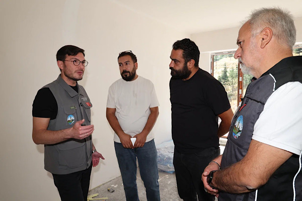 Kaledibi Kentsel Dönüşüm Projesi'nde A ve B Blok tamamlanma aşamasına geldi