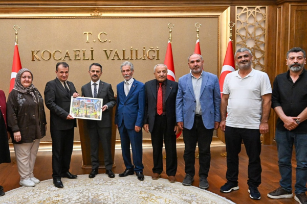 Eskişehir Erzurumlular Derneğinden Vali Aktaş’a ziyaret