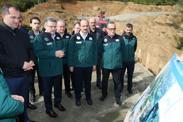 Uçarsu Göleti’nin gelecek yıl hizmete alınması hedefleniyor