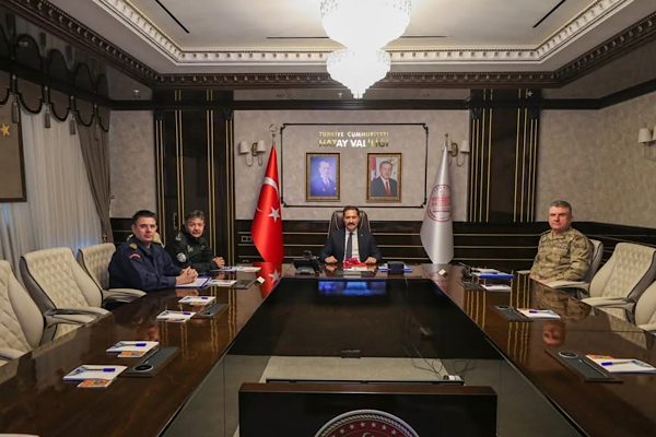 Hatay’da Ramazan Bayramı Güvenlik Tedbirleri Toplantısı gerçekleştirildi