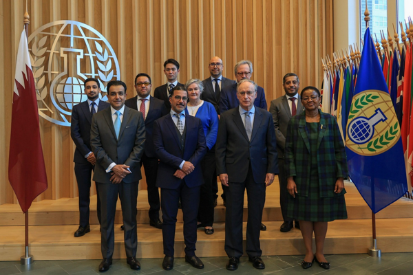 Katarlı Büyükelçi Al Qahtani, OPCW Genel Direktörü Arias ile görüştü