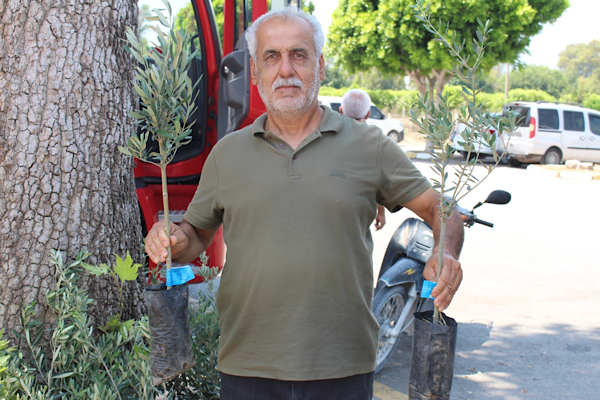 Antalya’da üreticiye 40 bin zeytin fidanı desteği