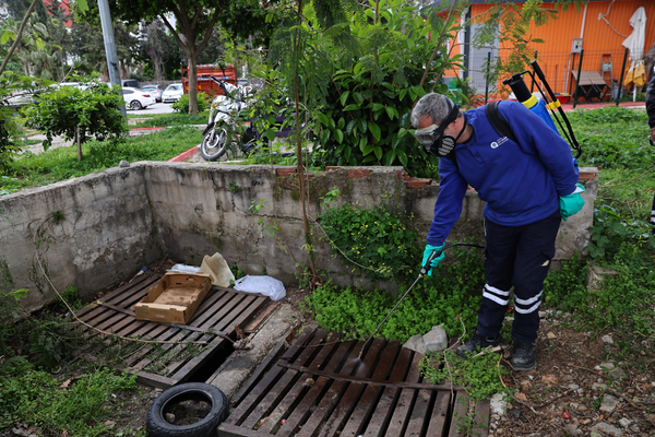 Antalya’da haşereyle mücadele çalışması başlatıldı