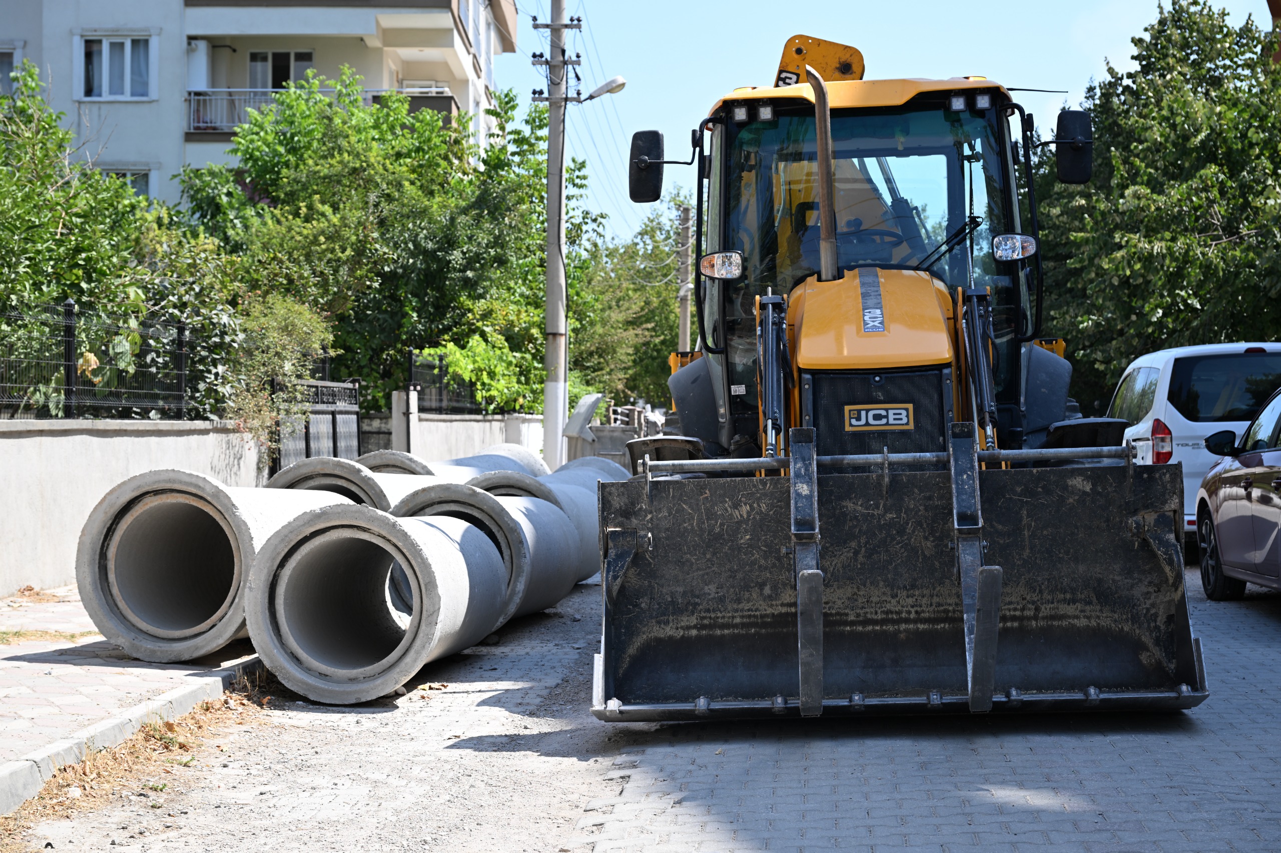 Soma İnönü Mahallesi’ne 1.200 metrelik yağmursuyu hattı