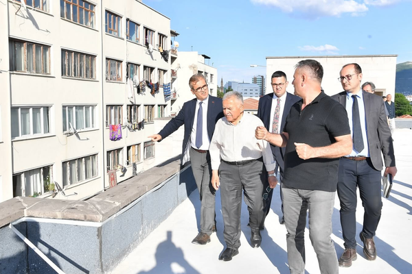 Başkan Büyükkılıç, Tarihi Kayseri Mahallesi 3'üncü etap çalışmalarını inceledi