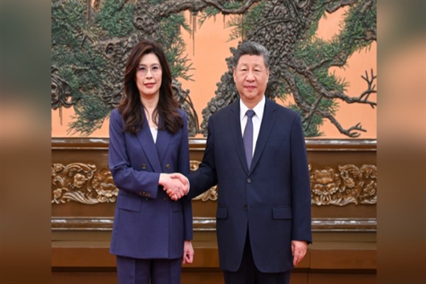 Xi Jinping, KMT Genel Başkanı Cheng Li-wun ile görüştü