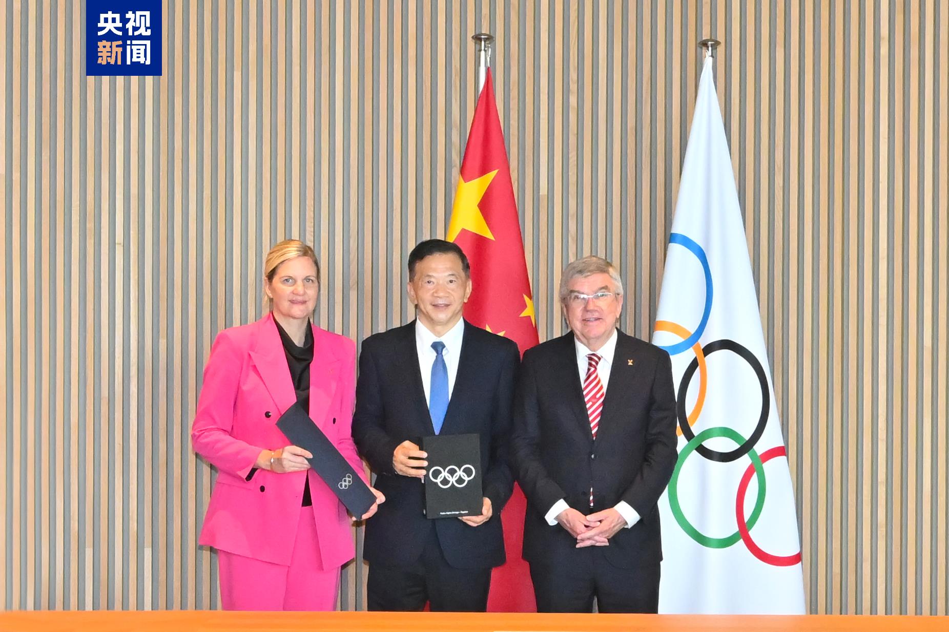 Çin Medya Grubu ile IOC arasında görüşme yapıldı