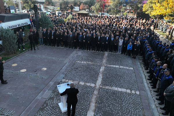 Mamak'ta 10 Kasım töreni düzenlendi