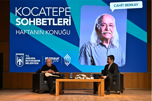 Kocatepe Sohbetleri'nin yeni konuğu Cahit Berkay oldu