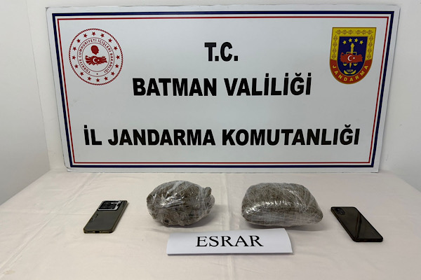 Batman’da uyuşturucu operasyonu