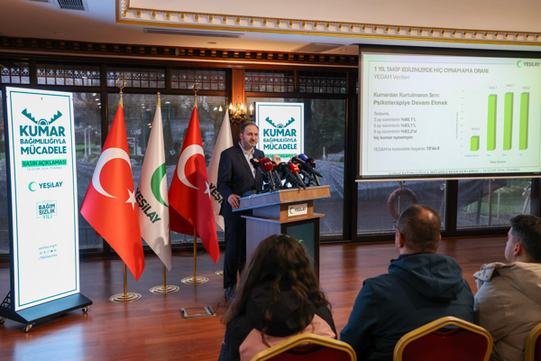 Kumar bağımlılığında çözümün adresi Yeşilay