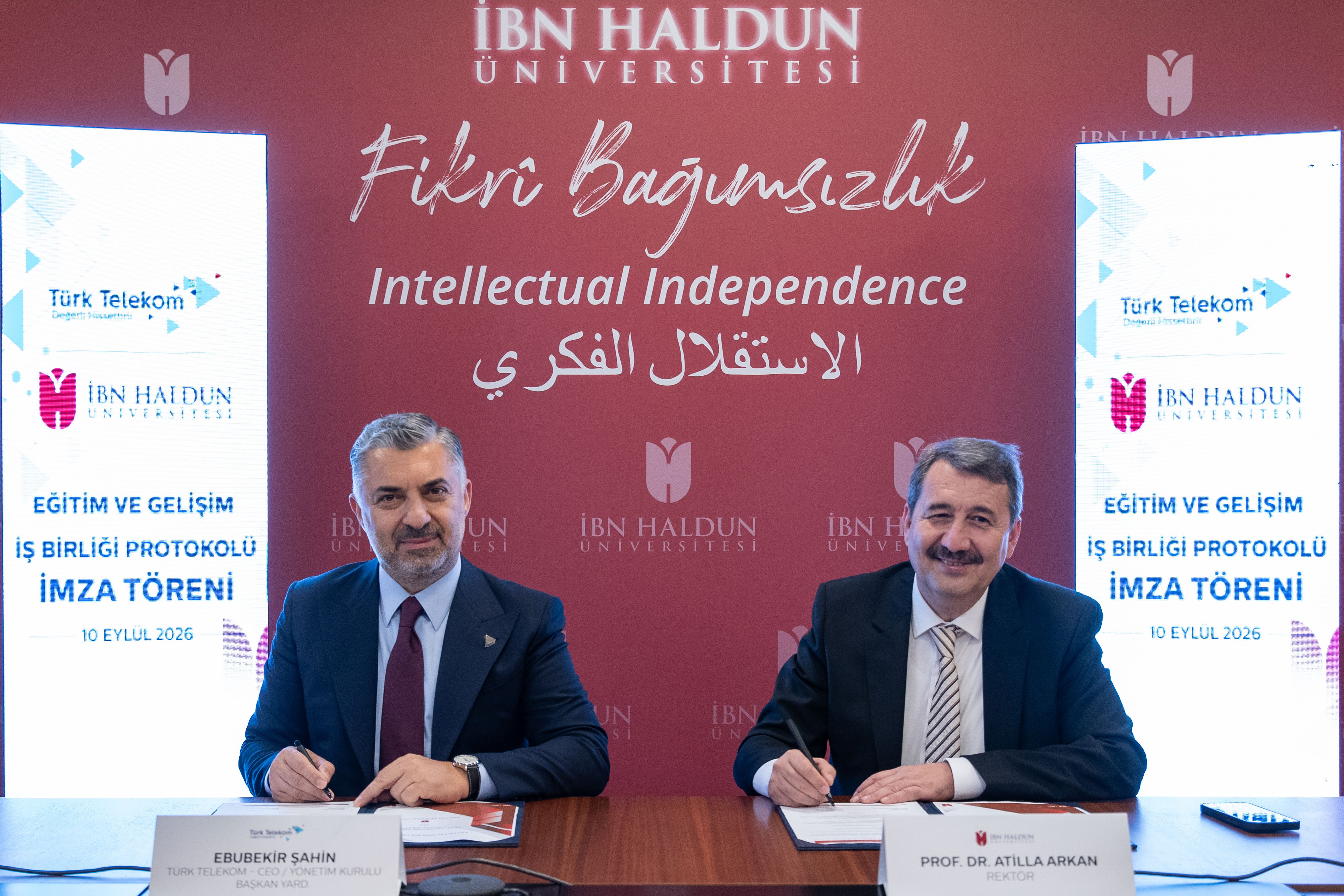 Türk Telekom ve İbn Haldun Üniversitesi milli yetenek ekosistem için güçlerini birleştirdi