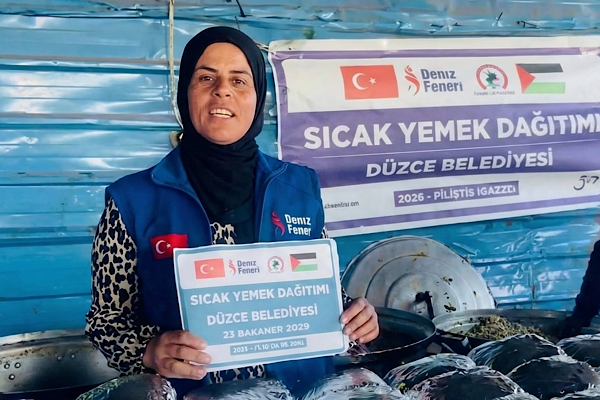 Düzce'den Gazze’ye iftar sofrası 