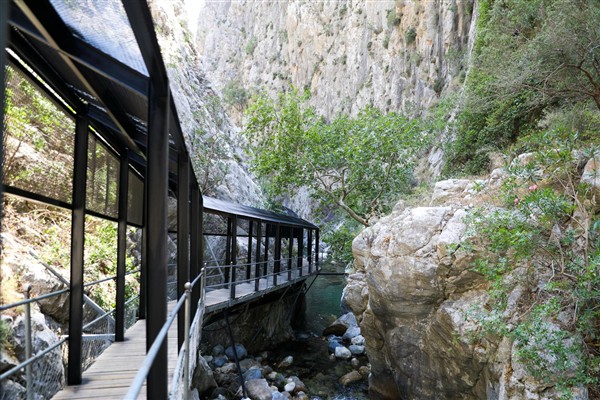 Sapadere Kanyonu yeniden ziyarete açıldı