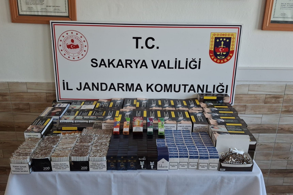 Sakarya’da kaçak sigara ve elektronik sigara operasyonu