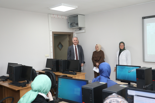 İnegöl’de İNESMEK kurslarına ziyaret