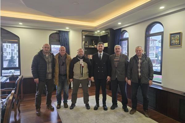 Sapanca Gölü’nü Koruma Platformu’ndan Başkan Şahin’e ziyaret