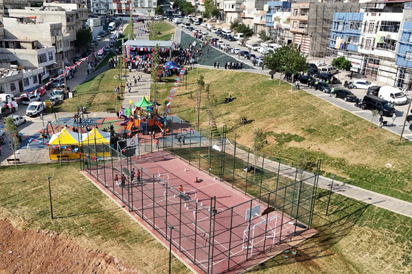 Gaziantep'te Vatan Mahallesi Parkı törenle hizmete açıldı