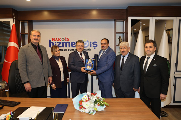 Başkan Genç, Hizmet-İş Sendikası’nı ziyaret etti