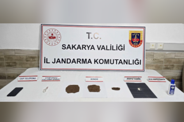 Sakarya'da uyuşturucu operasyonu