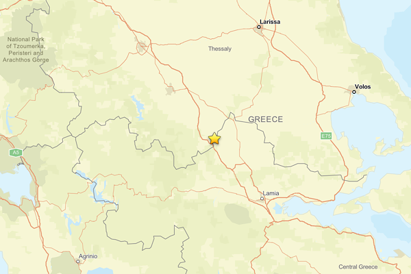 Yunanistan'da deprem