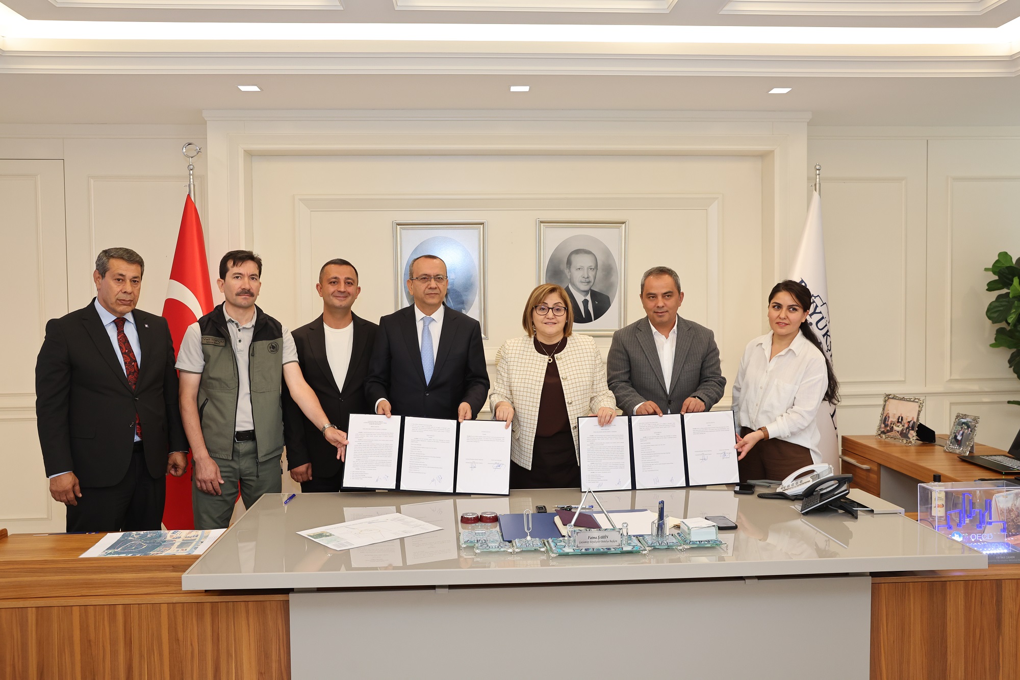 Gaziantep Büyükşehir Belediyesi'nden yeni yeşil alan çalışması