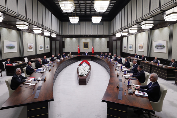  Cumhurbaşkanlığı Kabinesi toplandı