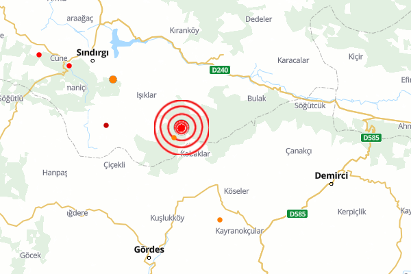 Balıkesir'de deprem