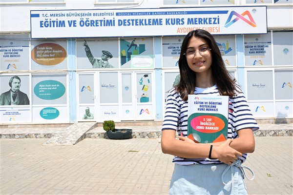 Aydıncık LGS birincisi Mersin Büyükşehir Belediyesi’nin Kurs Merkezi’nden çıktı