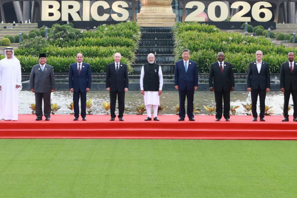 BRICS Zirvesi’ne katılan liderler, aile fotoğrafı çektirdi