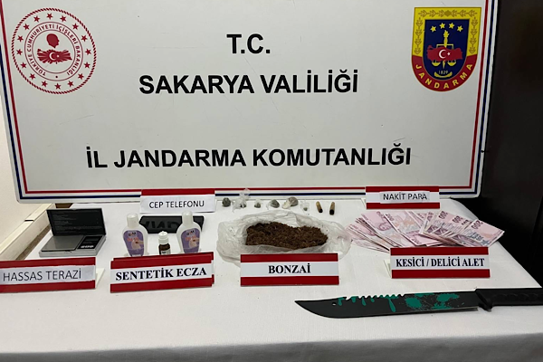 Sakarya’da uyuşturucu operasyonu